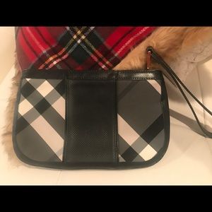 Burberry Black Beat Wristlet